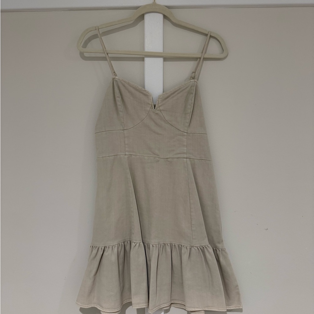 Saltwater LUXE Taupe Textured Dress